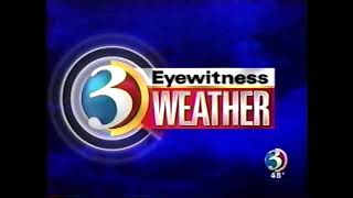 WFSB Eyewitness Weather wBruce DePrest  Open 2003 [upl. by Akirdnas]