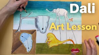 Salvador Dalí Art Lesson Surrealism for kids teachers amp parents [upl. by Litsyrk803]