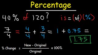 Percentage Word Problems [upl. by Dominga]