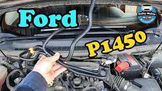 Ford P1450 EVAP Code How to Simple Diagnosis and Repair [upl. by Jozef431]