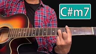 How to Play a C sharp Minor Seven Cm7 Chord on Guitar  Guitar Lessons [upl. by Adiell667]