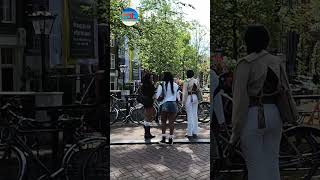 Walking AMSTERDAM shorts [upl. by Huai]