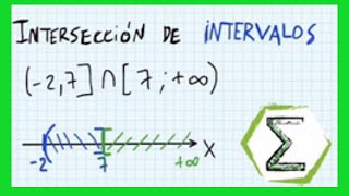 Intersección de conjuntos  CURSO de INECUACIONES Clase 5 [upl. by Teerprah]