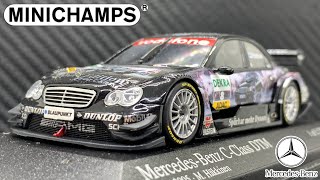 MINICHAMPS 143 MercedesBenz CClass DTM [upl. by Hare274]