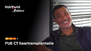 RTL4 Ruud Gullit over zijn FUE CT haartransplantatie [upl. by Shanleigh]