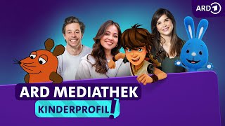 Kinderprofil anlegen  jetzt in der ARD Mediathek [upl. by Katy]