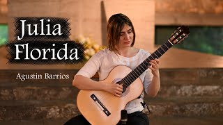 Gvaneta Betaneli plays Julia Florida by Agustin Barrios Altamira Home Concert [upl. by Ignatia723]