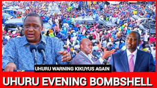 Breaking News Uhuru Kenyatta finally speaks and warns mt kenya people again ahead of 2027 elections [upl. by Blaire324]