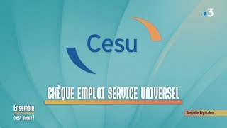 Emploi à domicile et CESU  Ensemble Cest Mieux  03022020 [upl. by Ydroj]