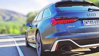 AUDI RS6 – V8Engine Sound Design Details [upl. by Kallick641]