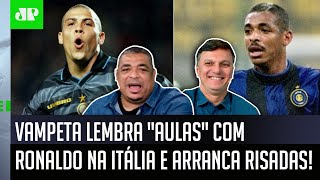 quotÉ VERDADE Mauro Cezarquot Vampeta relembra quotAULASquot com Ronaldo e ARRANCA RISADAS [upl. by Hilton]