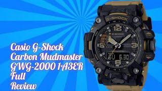 New Casio GShock Mudmaster GWG2000  Full review  worth the upgrade from the 1000 [upl. by Odnumde]