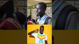 🇸🇳 Gana Guèye parle de Pape Guèye qui lui a dédié son but lors de la victoire du Sénégal shorts [upl. by Oiuqise]