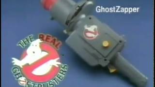 GhostZapper Real Ghostbusters Kenner Toy Commercial [upl. by Winou]