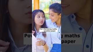 Maths Exam ka Horror  School Life on the Exam Days shorts [upl. by Thompson]