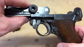 P08 Luger Disassembly [upl. by Ardrey]