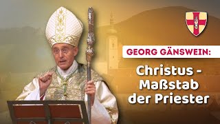 Erzbischof Georg Gänswein bei der Priesterweihe in Heiligenkreuz  quotChristus  Maßstab der Priesterquot [upl. by Osrock746]