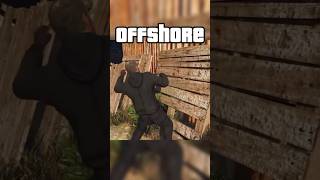 The Merryweather Heist Freighter vs Offshore gta5 gta gtav [upl. by Ydnac]