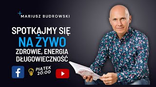 Rozmawiajmy o ZDROWIU Mariusz Budrowski LIVE  przeziębienia grypa bóle  plany na 2024 rok [upl. by Jammie]