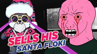 Wojak sells his Santa Floki Cryptos and Ellon Musk Pump it [upl. by Babbette]