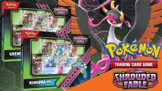 Pokémon TCG Greninja ex Kingdra ex Special Illustration Collection opening [upl. by Ash]