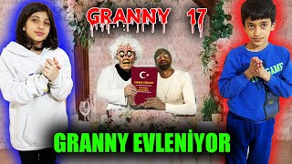 GRANNY EVLENİYOR  GERÇEK HAYATDA GRANNY 17 [upl. by Berke]