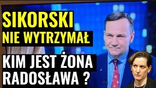 Sikorski wpadł w szał w TVN Olejnik zapytała go o żydowskie pochodzenie jego żony [upl. by Alister199]