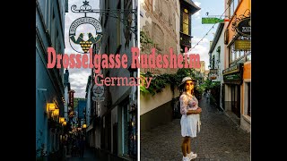 Drosselgasse Rudesheim Am Rhein [upl. by Acinomed]