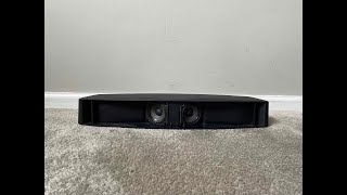 Bose VCS10 Home Theater Center Channel Surround Speaker [upl. by Ewolram]