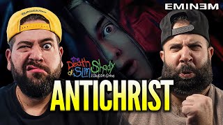 The Death of Slim Shady  Eminem  Antichrist REACTION [upl. by Strephon]