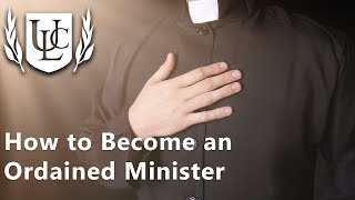 How to Become an Ordained Minister [upl. by Illak]