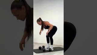 How to do Bent over rear delt dumbbell row correctly [upl. by Star]