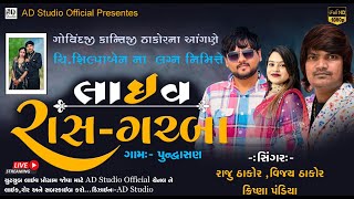 🟢 LIVE  RAJU SUGHDVIJAY THAKOR KRISHNA PANDYA LIVE PROGRAM 2023  PALSANA   ADStudioofficial [upl. by Glialentn214]