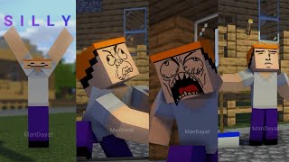 PART 1 Abang Sally Minecraft Parody Compilation Minecraft Animation [upl. by Antonetta329]