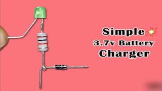 37v battery charger circuit diagram  Very Easy shorts [upl. by Radloff]