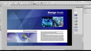 Creating an Interactive Portfolio with InDesign  Part 2 [upl. by Beckett659]