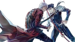 Archer Vs Lancer  Fate  AMV  Brodyaga Funk [upl. by Hannahsohs]