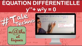 Résoudre une équation différentielle du 2e ordre du type yquotw²y0 [upl. by Lenra]