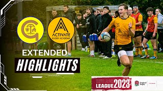 EXTENDED HIGHLIGHTS  Gosforth Academy 24  38 Activate Rugby Academy RFU ACE League Finals Day [upl. by Luckin]