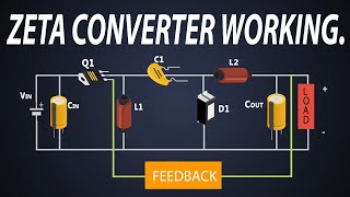 How does a Zeta converter work  Zeta Converter Working [upl. by Atilamrac]