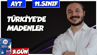 🌍 TÜRKİYEDE MADENLER SORU ÇÖZÜMÜ 2025 🔴27 Günde AYT Coğrafya  9 🟡11sınıf coğrafya  9 [upl. by Yttisahc]