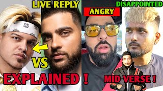 KARAN AUJLA LIVE REPLY TO RAKA  BADSHAH GOT ANGRY ON TWITTER  MC INSANE ON DHH ANGRY  PANTHER [upl. by Maude]