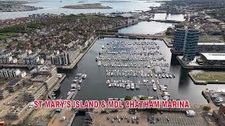 VIEWS ACROSS St Marys Island amp MDL Chatham Marina 20 9 2022 [upl. by Yrruc]