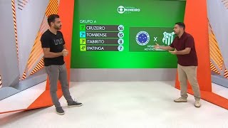 Globo Esporte  CRUZEIRO x UBERLÂNDIA HOJE [upl. by Kcirdneked186]