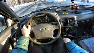 2004 LADA 2110 15 MT  POV TEST DRIVE [upl. by Tala]