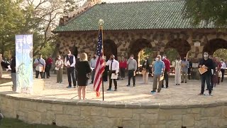 200 people from 60 countries sworn in as US citizens in San Antonio [upl. by Srini]