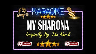 My Sharona  The Knack  Sing It Karaoke [upl. by Boff261]