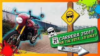 VENTO CARRERA 250  PRIMERAS IMPRESIONESmuy divertida para la ciudad y rodar CON ESTILO WIIDOMX [upl. by Gorrian696]