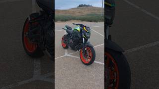 Mt 07 Ammolite Gem sur Youtube motovlog moto mt07 bike bikelife [upl. by Airemahs]