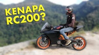 Kenapa aku beli KTM RC200  10 Sebab [upl. by Cestar787]